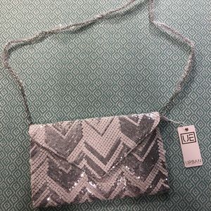 NWT urban expressions sequin crossbody bag